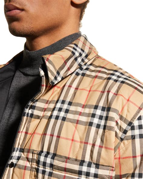 burberry overhemd rood|Burberry Men's Francis Reversible Check Thermoregulated .